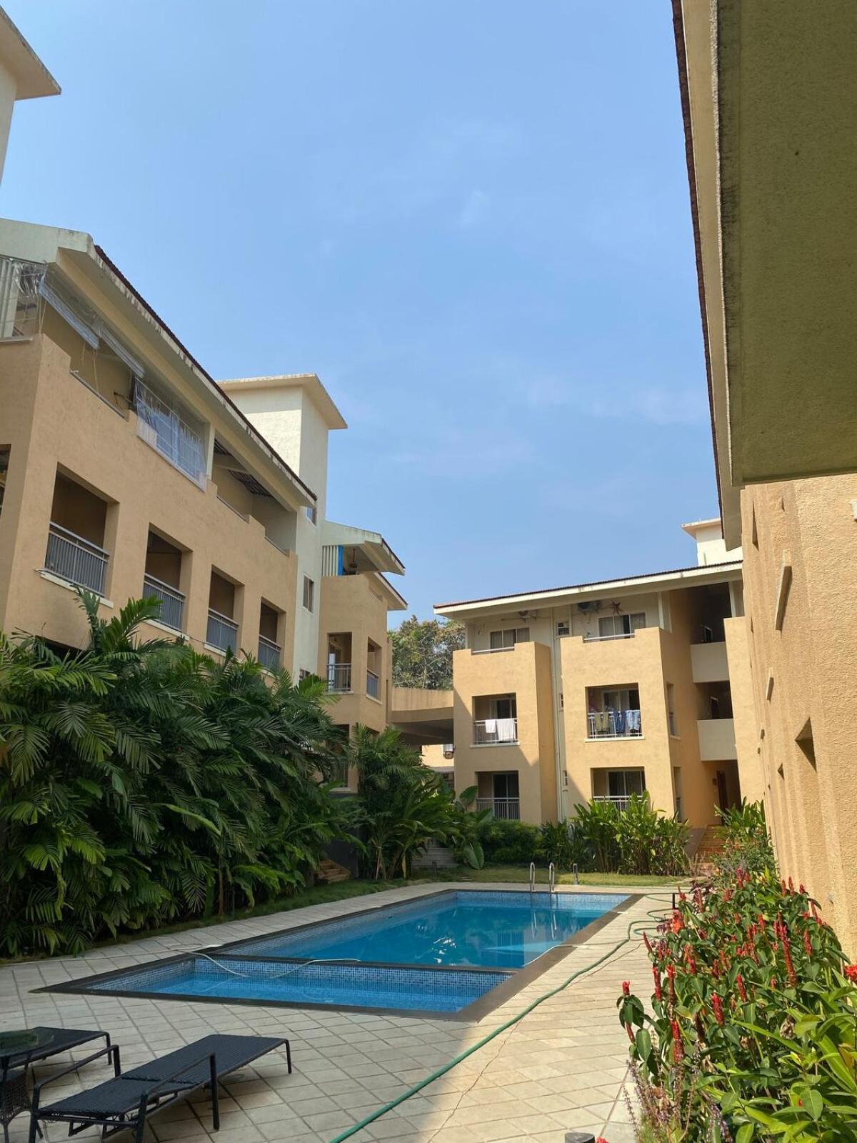 Charming 2Bhk Getaway In Siolim Apartment Exterior photo